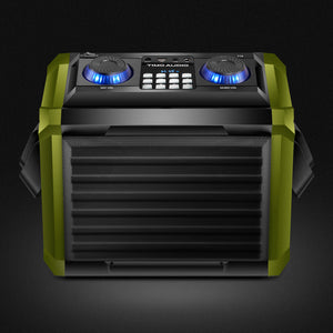 T18 Portable PA System with Removable Carrying Straps and 2 Wireless Mics