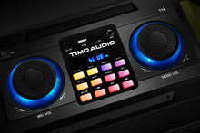 Load image into Gallery viewer, T18 Portable PA System with Removable Carrying Straps and 2 Wireless Mics

