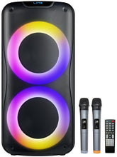 Load image into Gallery viewer, Timo Audio PartyBox T800 Portable PA Speaker with 2 UHF Wireless Mic
