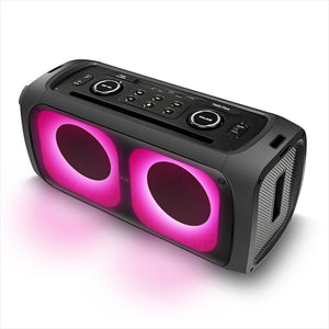 Timo PartyBox T600 Dual 6.5" Woffers Wireless Portable  PA Speaker with 2 Wireless Microphone