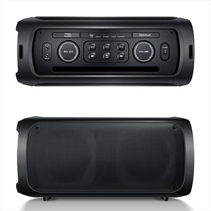 Timo PartyBox T600 Dual 6.5" Woffers Wireless Portable  PA Speaker with 2 Wireless Microphone